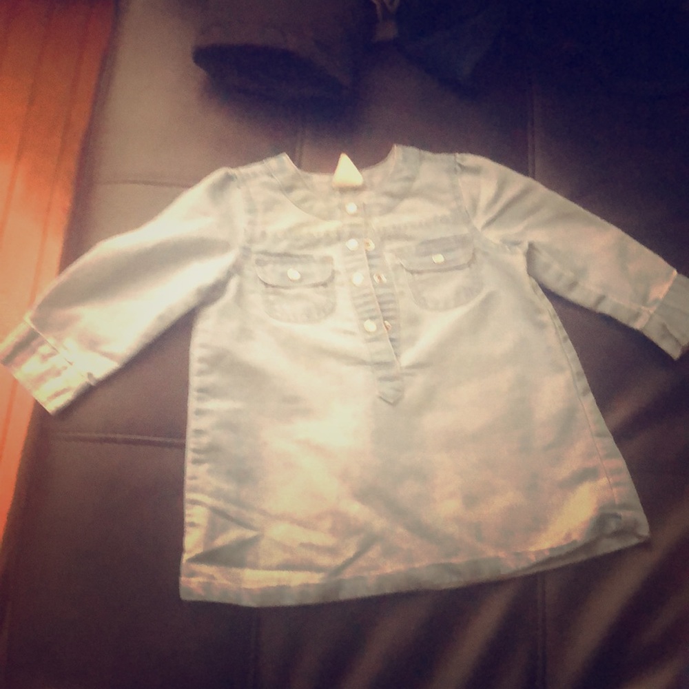 Infant girl long dress/shirt